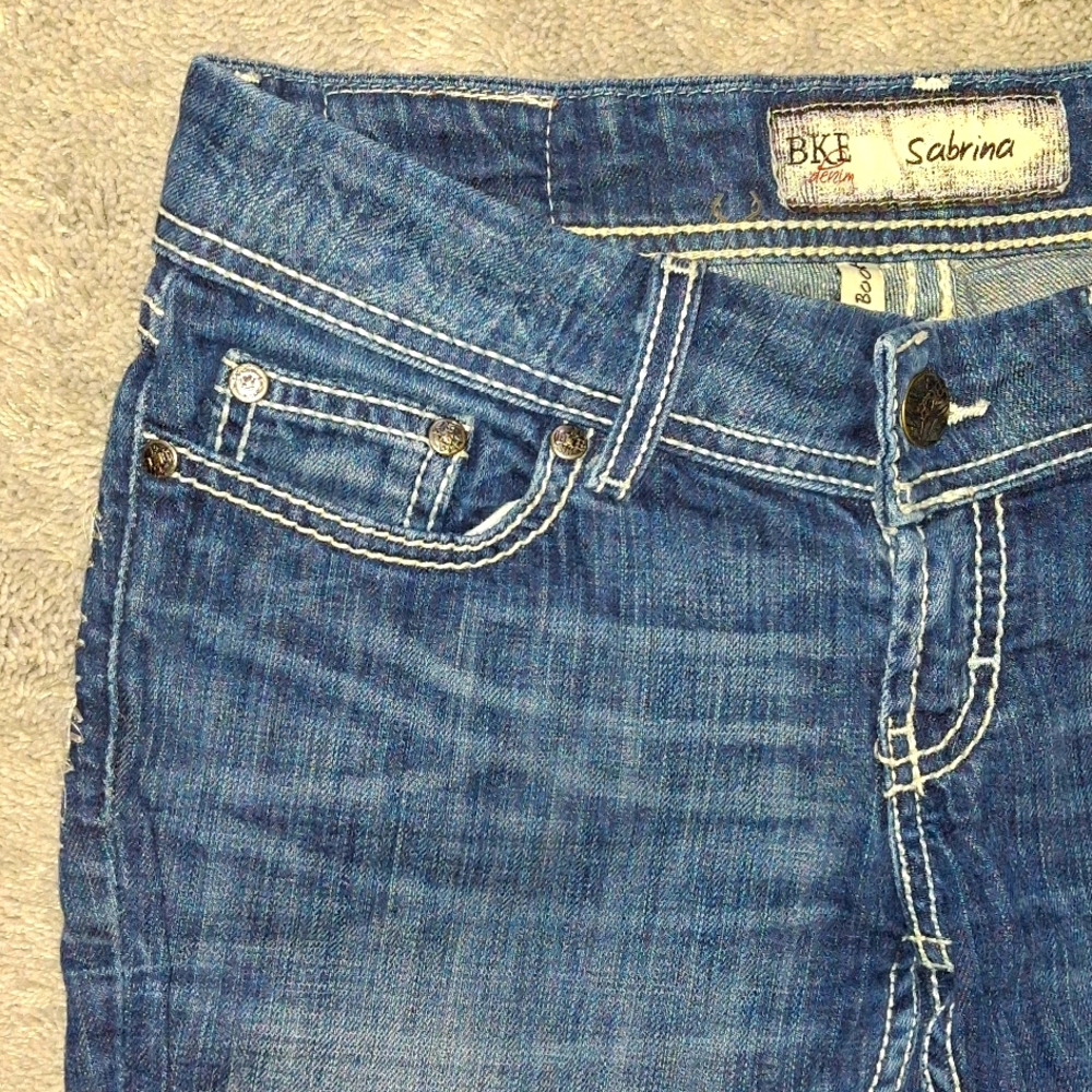 EUC Bke Sabrina Slim Boot Cut Jeans - Picture 6 of 12